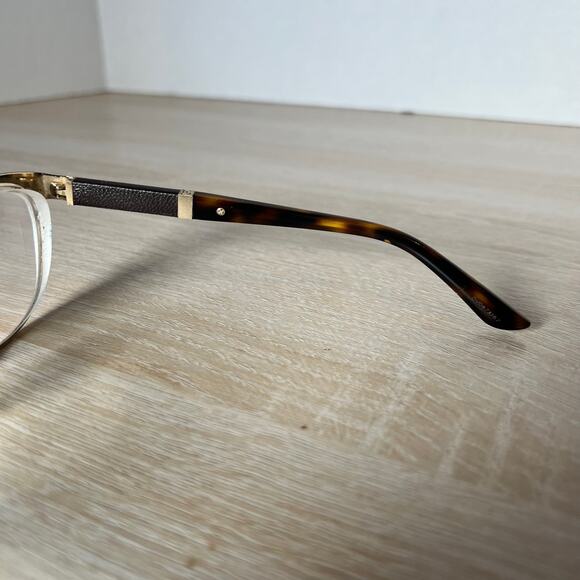 Versace Mod 1233Q Eyeglasses Tortoise Shell Cat Eye Frames 53-17-140 - Picture 6 of 8